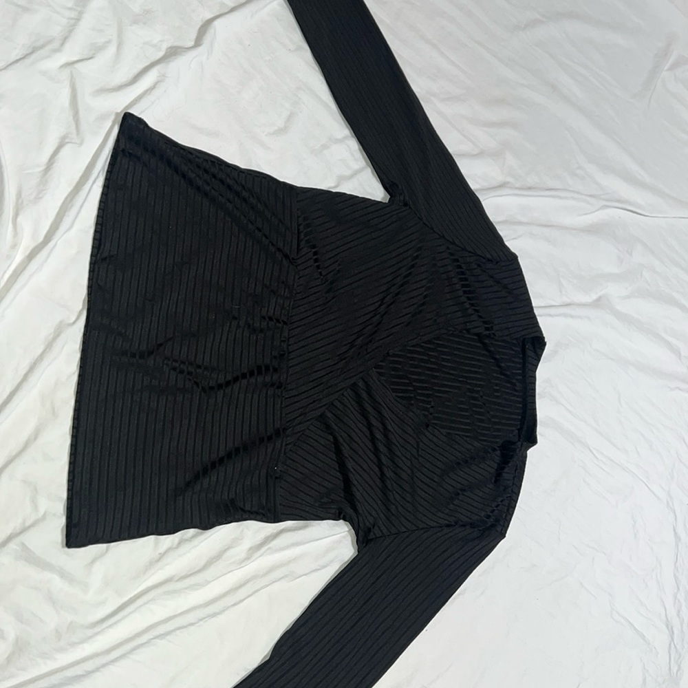 Black long sleeve shirt